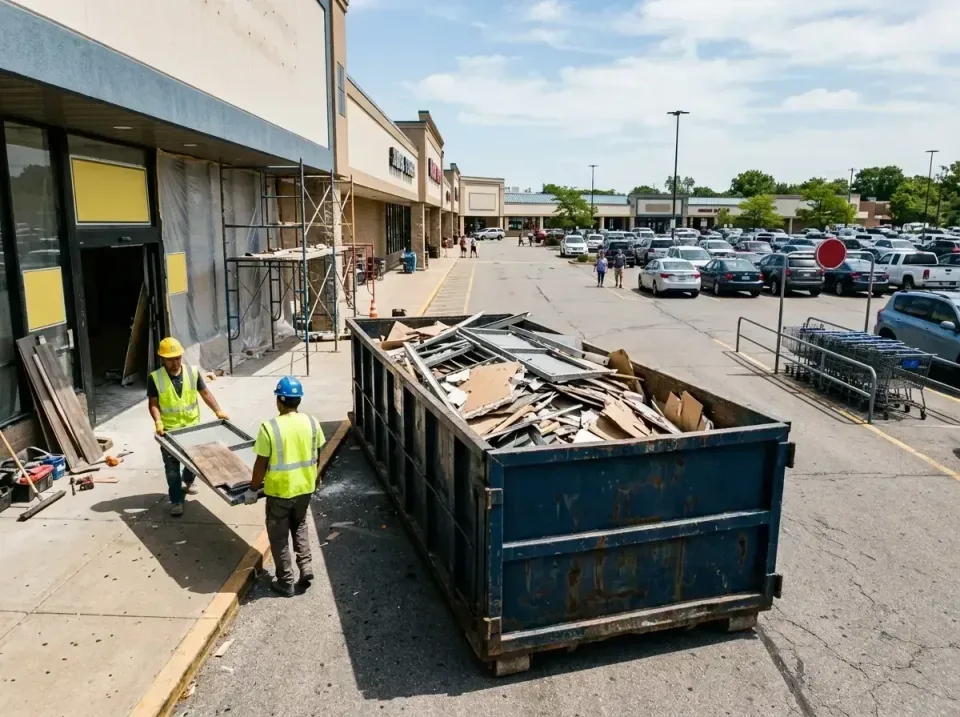 retail-store-renovation-debris-003 — frequently asked questions, Roll-off Dumpster Rentals in Le Center, MN